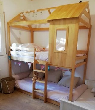 Litera Casita Montessori Madera Infantil