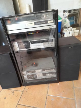 Equipo de música Sony 80s en Leon