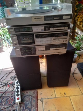 Equipo de música Sony 80s en Leon