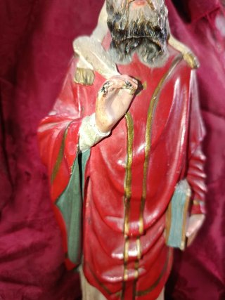 Escultura de Obispo, Olot, años 30-40.