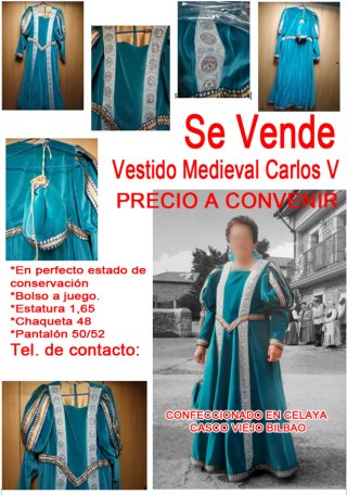 Vestido Medieval Carlos V
