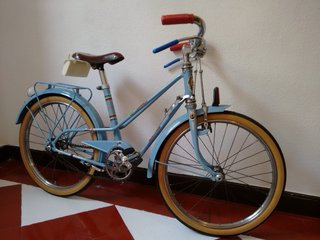 Bicicleta infantil antigua años 40