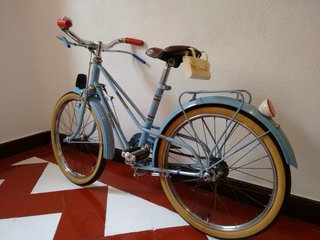 Bicicleta infantil antigua años 40