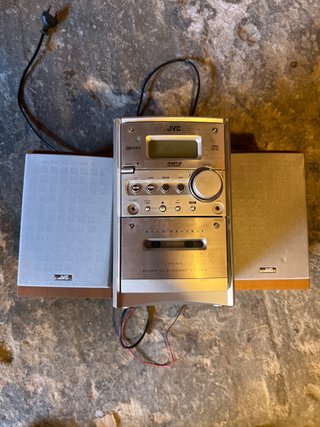 Equipo de música JVC CD/MP3 Cassette