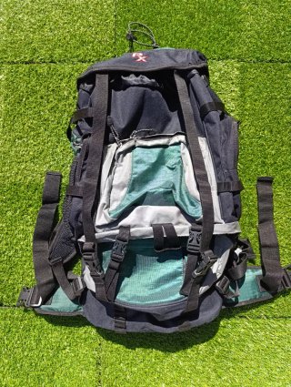 Mochila de Montaña PX Negra y Verde