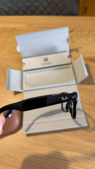 Gafas Ray-Ban Meta Wayfarer Negras