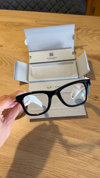Gafas Ray-Ban Meta Wayfarer Negras