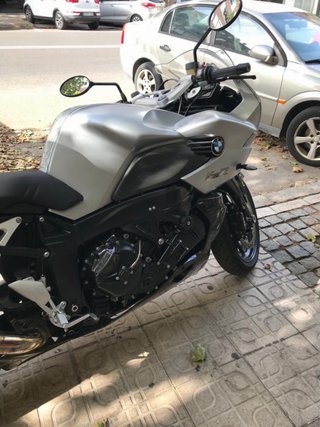BMW K1200 RS Plata y Negra