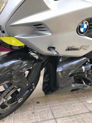 BMW K1200 RS Plata y Negra