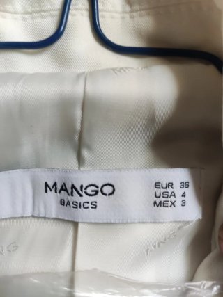 Traje de chaqueta blanco