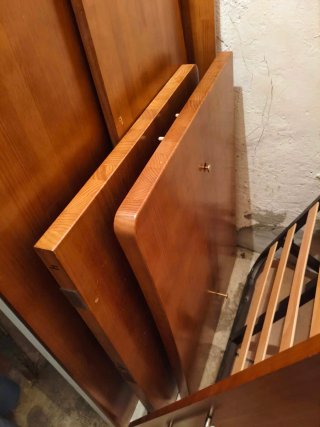 Regalo cama nido de madera de 80 x 200.