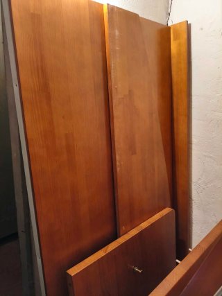 Regalo cama nido de madera de 80 x 200.