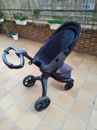 Carrito Stokke Xplory Negro 2 en 1