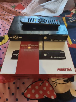 Decodificador Satélite Fonestar RDS-583WHD