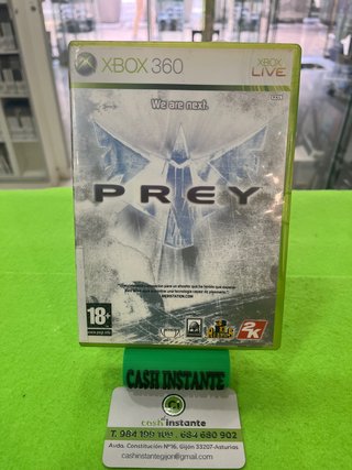 XBOX 360 WE ARE NEXT PREY