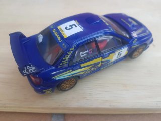 Subaru Impreza WRC Scalextric Coche Slot
