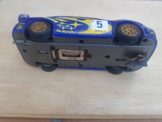 Subaru Impreza WRC Scalextric Coche Slot