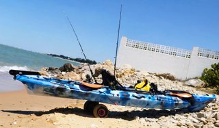 Kayak Galaxy con accesorios