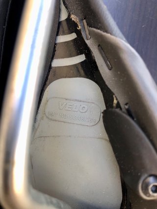 Sillín Velo Viscoelástico Negro