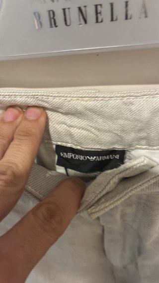 Traje Emporio Armani Beige Talla M