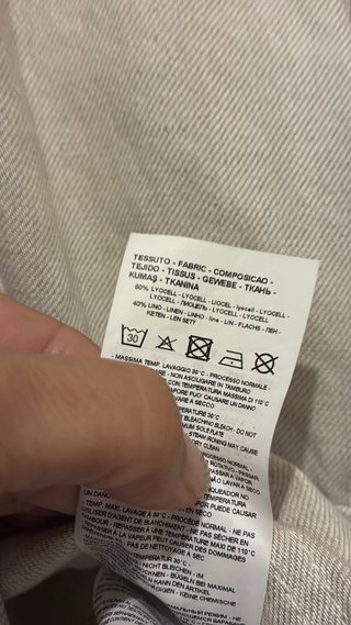 Traje Emporio Armani Beige Talla M
