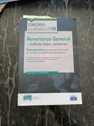 Concorso cattedra 2019