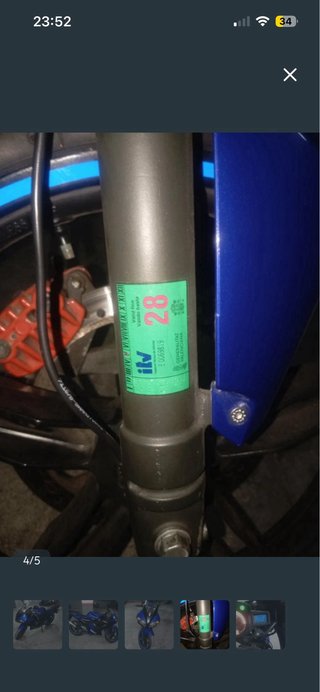 Yamaha TZR 2005 leer
