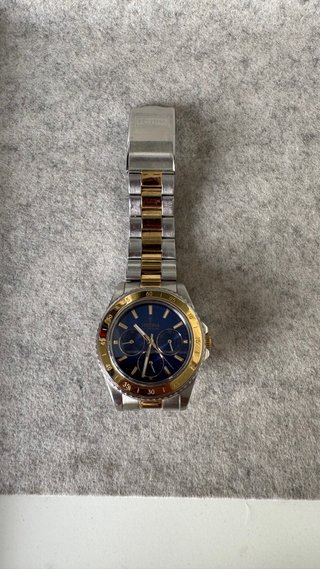 Festina Cronógrafo Bicolor Esfera Azul