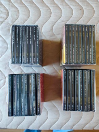 36CDs= 10€. Bach.  Cantatas, Organo, Clavicordio