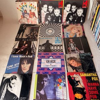 Lote 142 Singles 80s 90s Pop Rock