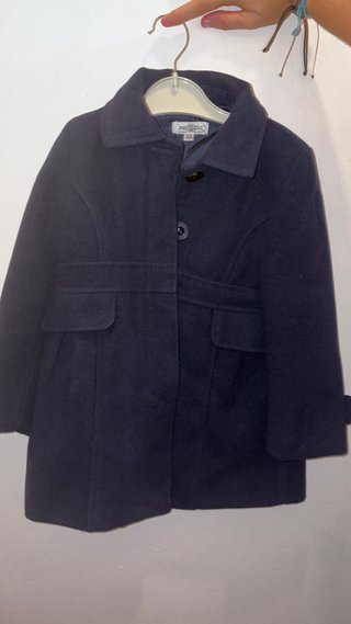 Abrigo niña azul talla 3 años
