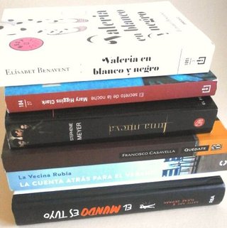 6 Libros de Novela Actual - Vecina Rubia - QUEDATE