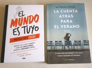 6 Libros de Novela Actual - Vecina Rubia - QUEDATE