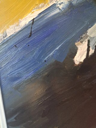 Óleo sobre tabla abstracto