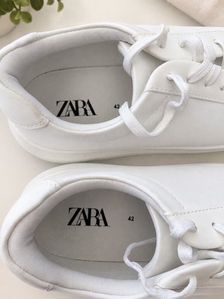 Zapatillas Zara Hombre Blancas