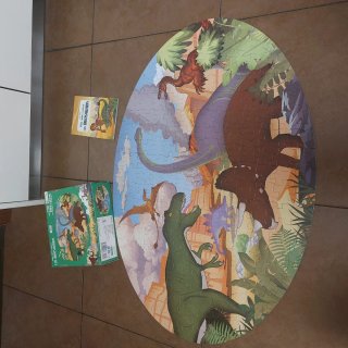 Puzzle Los Dinosaurios 205 Piezas + Libro