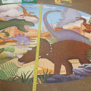 Puzzle Los Dinosaurios 205 Piezas + Libro