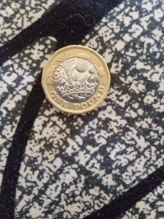 Moneda de colección One Pound