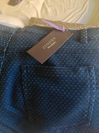 Pantalones ZENDRA azul sin estrenar