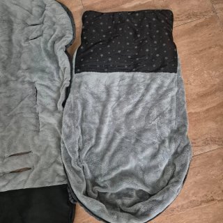 Saco de invierno para carro gris