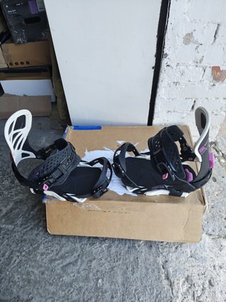 Attacchi Snowboard DRAKE Podium Tg. L Carbonio