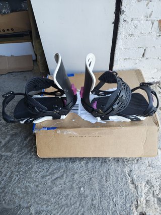 Attacchi Snowboard DRAKE Podium Tg. L Carbonio