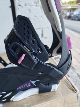 Attacchi Snowboard DRAKE Podium Tg. L Carbonio