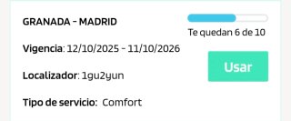Viajes Alsa Granada Madrid o Madrid Granada