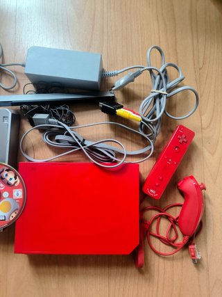 Nintendo Wii Edición 25 Aniversario Roja