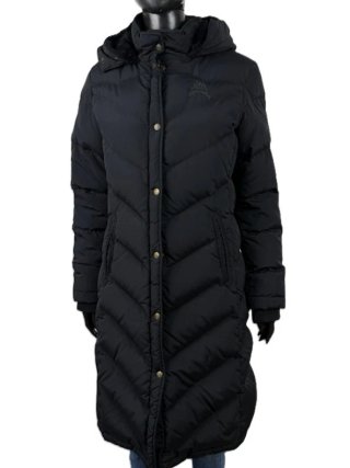 Ralph Lauren Polo Jeans Piumino Lungo Donna L Nero