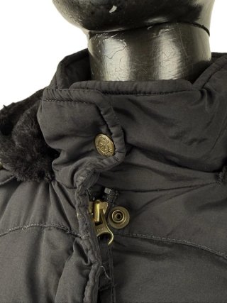 Ralph Lauren Polo Jeans Piumino Lungo Donna L Nero