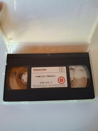 Lote VHS Vanessa Paradis: Videoclips + Elisa