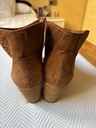 Botines piel marrón Talla 36