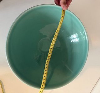 Bol Grande Zara Home Teal Cerámica